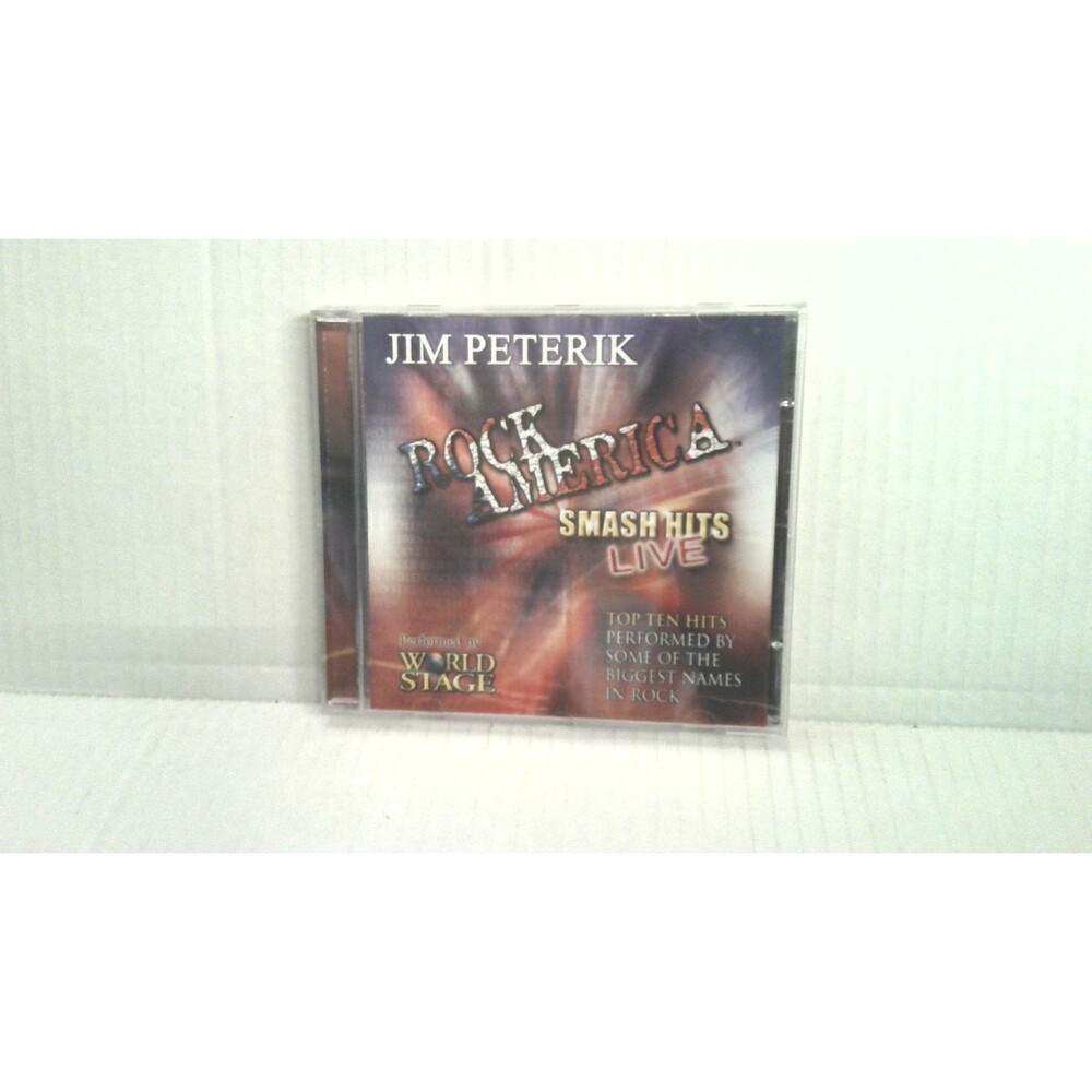 Jim Peterik & World Stage Rock America CD 2002 Frontiers Records Italy